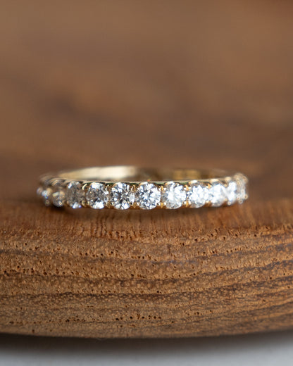 1.50 Classic Diamond Eternity Wedding Band 14k