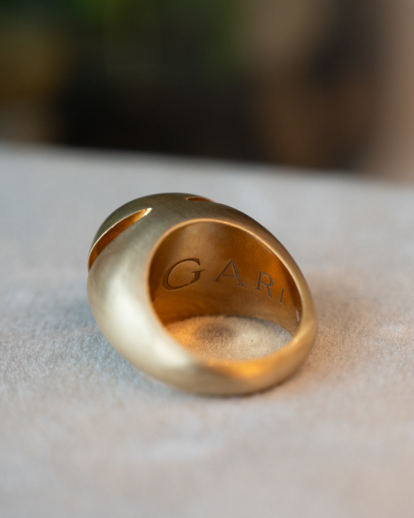 Bvlgari Cabochon Dome Cocktail Ring in 18k