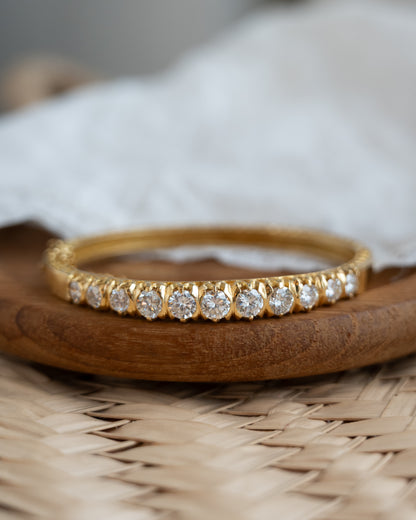 4.02 Victorian Style Diamond Bracelet in 22k