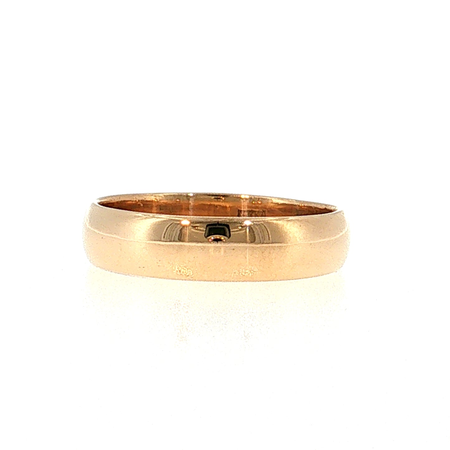 Antique Victorian Men's Wedding Band 14k Yellow Gold