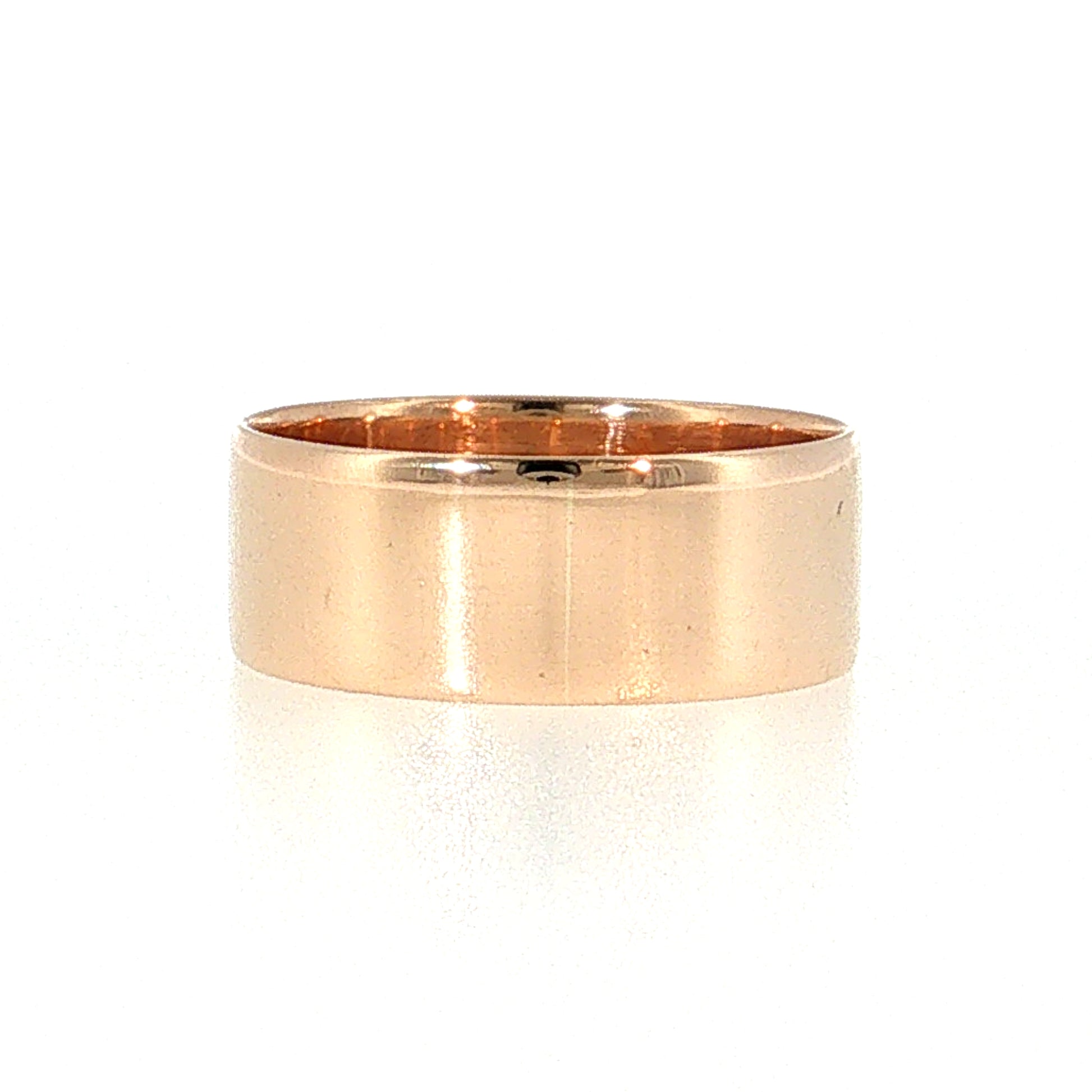 Antique Victorian Wedding Band 14k Rose Gold