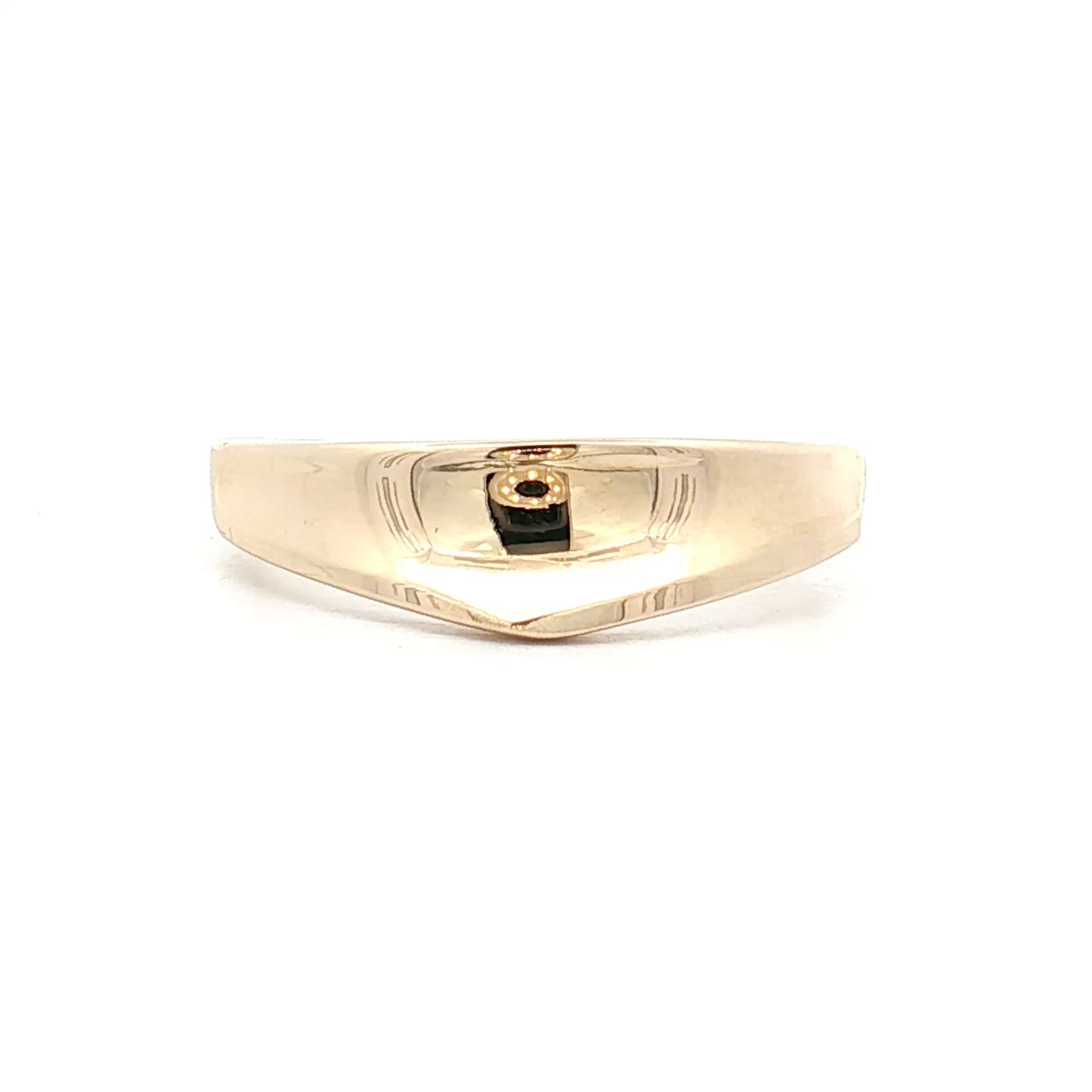 Asymmetrical Geometric Stacking Ring 14k Yellow Gold