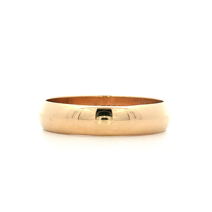 Cartier 1895 Collection Men's Wedding Band 18k Yellow Gold