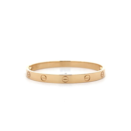 Cartier Love Bracelet Size 17 in 18k Yellow Gold