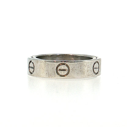 Cartier Secret Love Ring 18k White Gold