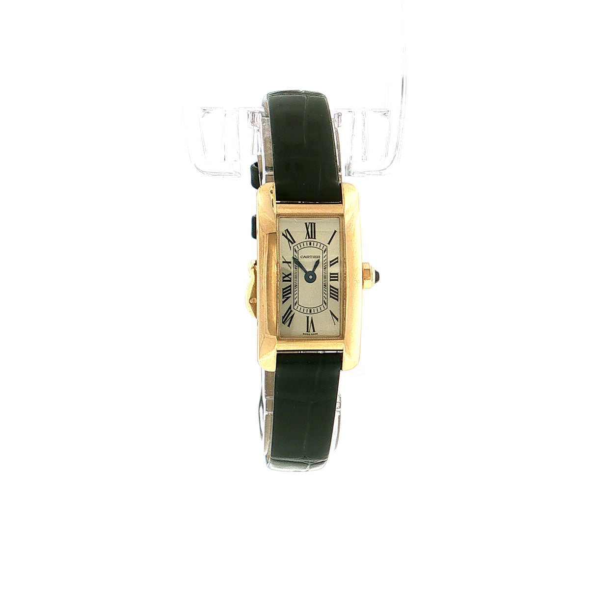 Cartier Tank Americaine Mini Watch 18k Yellow Gold