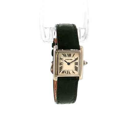 Cartier Tank Francaise Small 18k White Gold