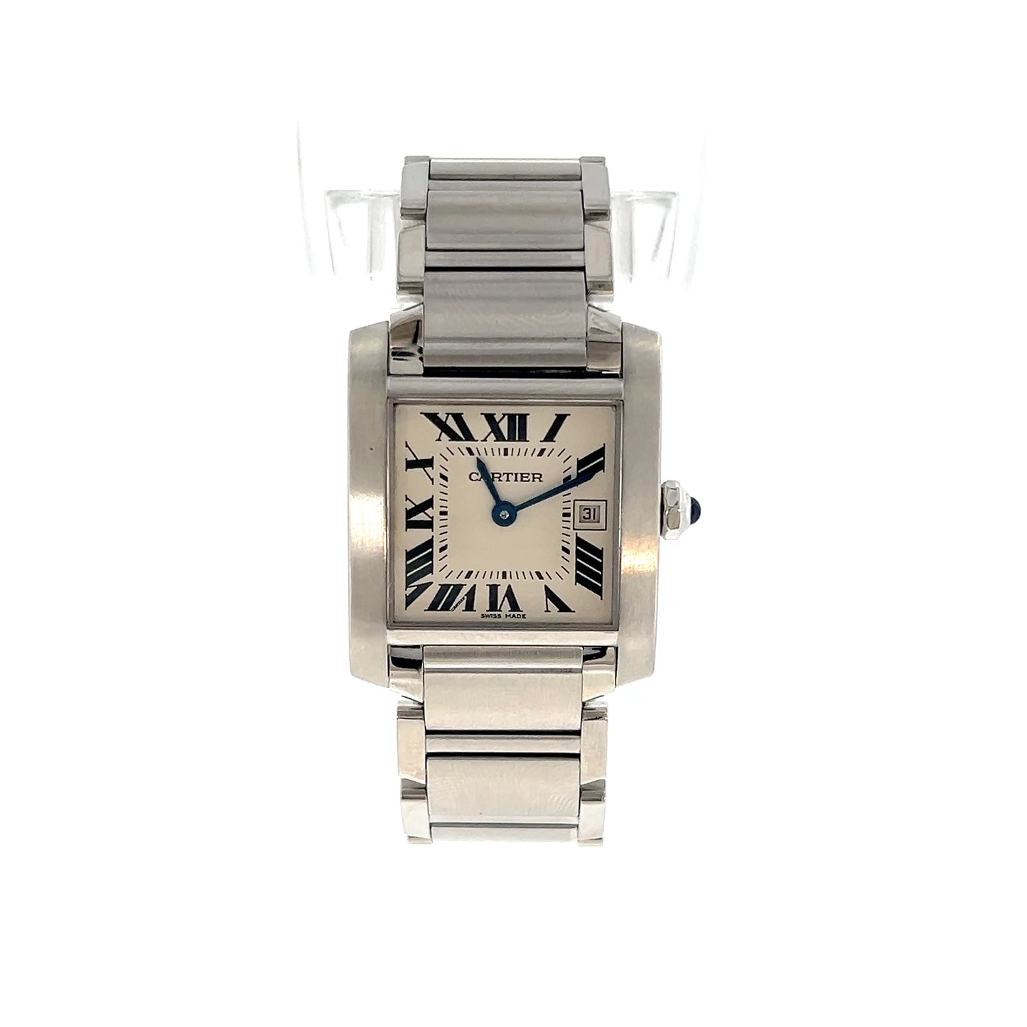 Cartier Tank Francaise Stainless Steel Watch