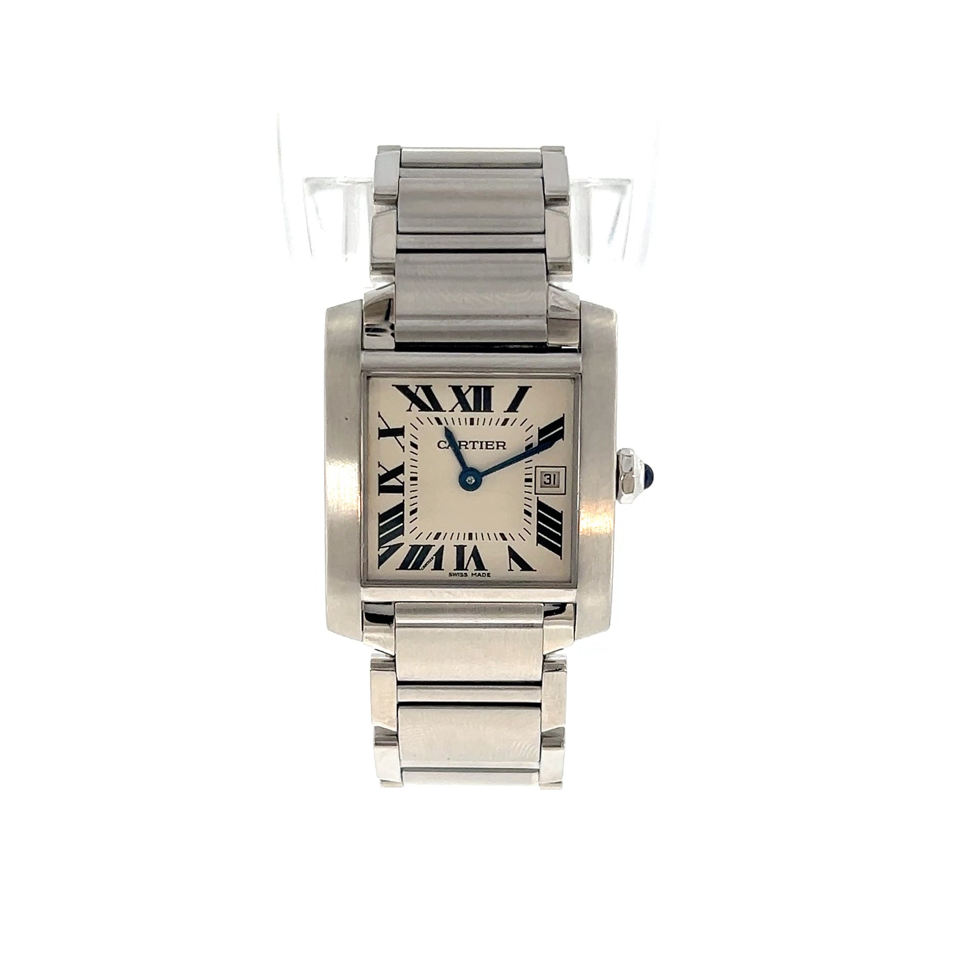 Cartier Tank Francaise Stainless Steel Watch