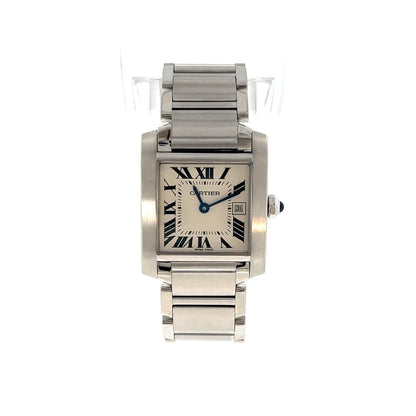 Cartier Tank Francaise Stainless Steel Watch