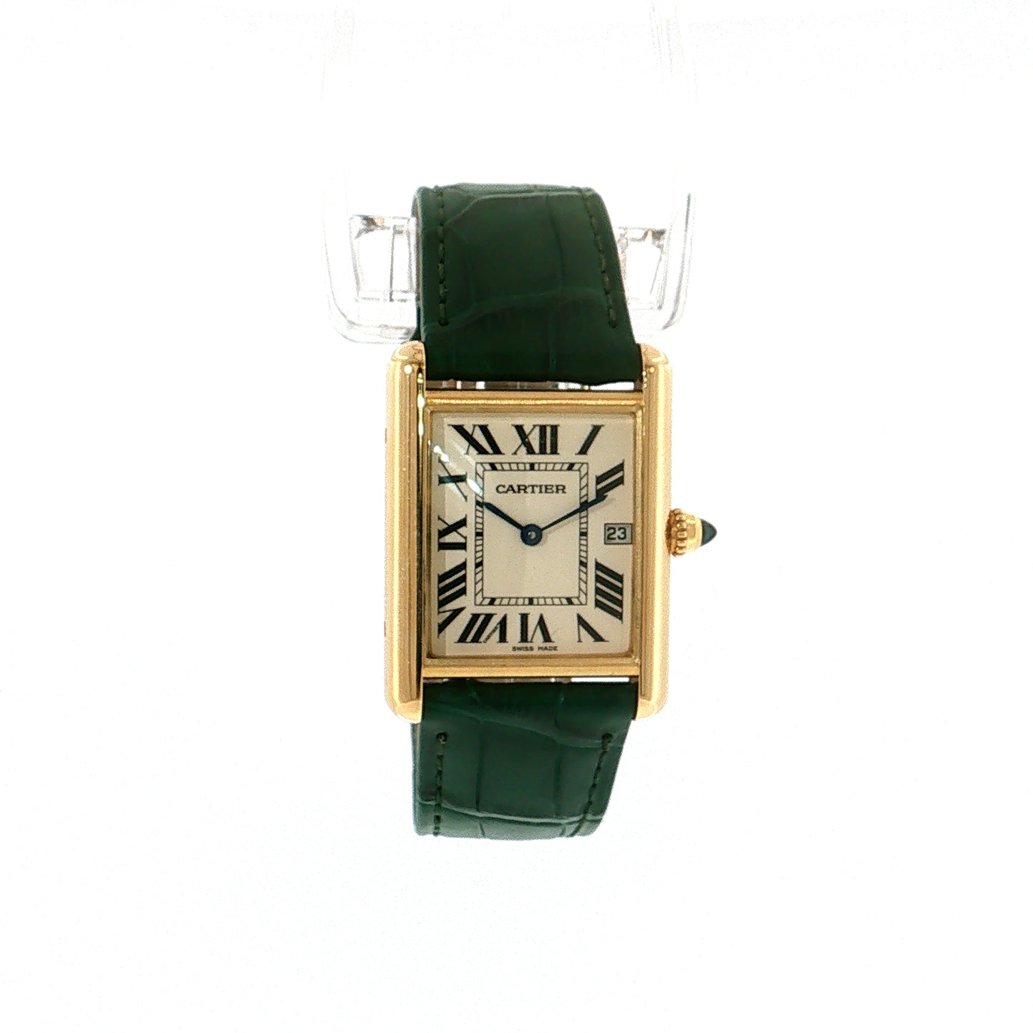 Cartier Tank Louis Watch 2441 18k Yellow Gold