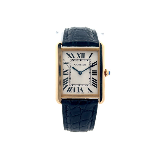 Cartier Tank Solo Large in 18k Yellow Gold