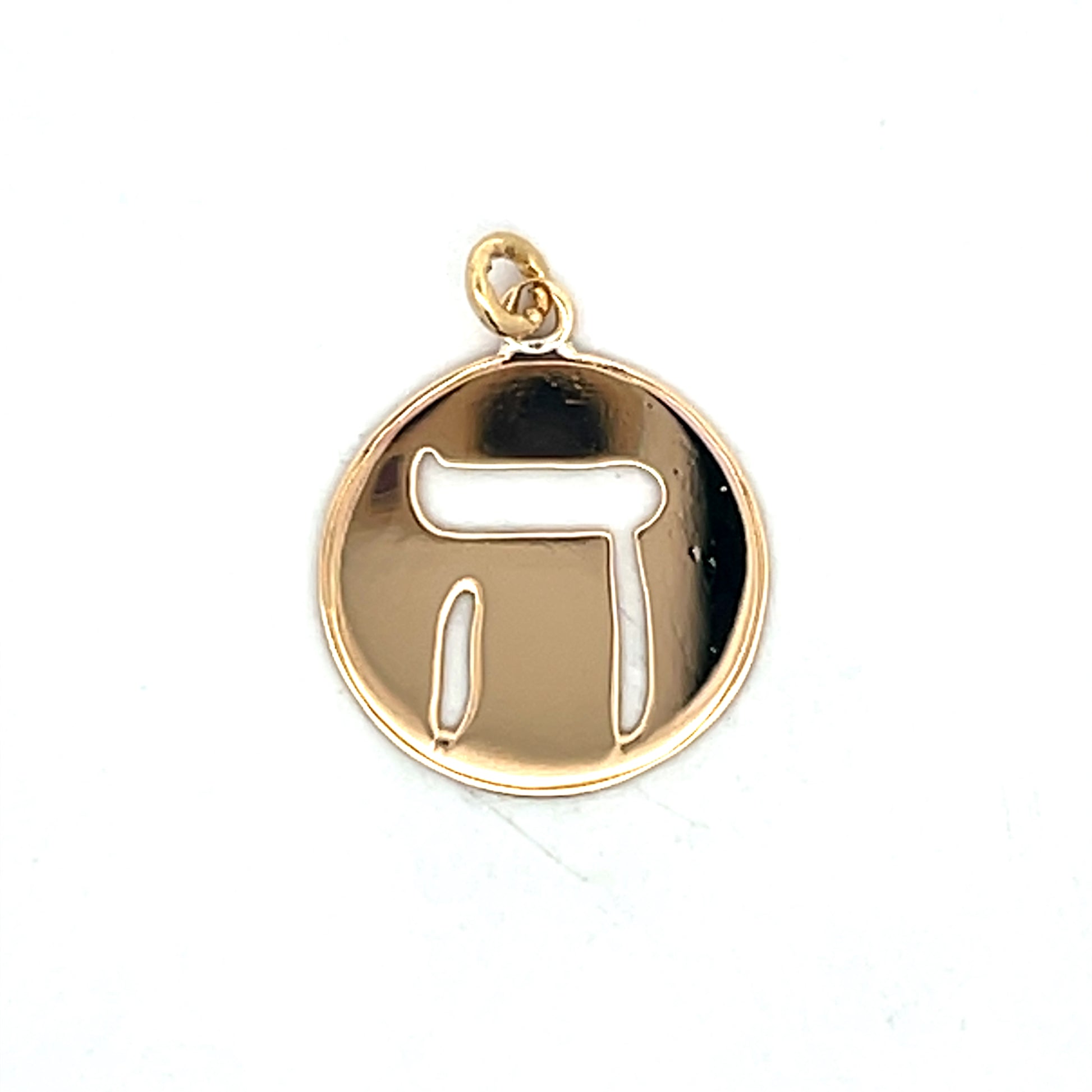 Chai Life Charm in 18k Yellow Gold