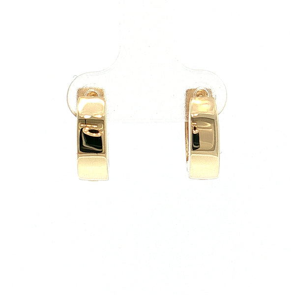 Chunky Huggie Hoops