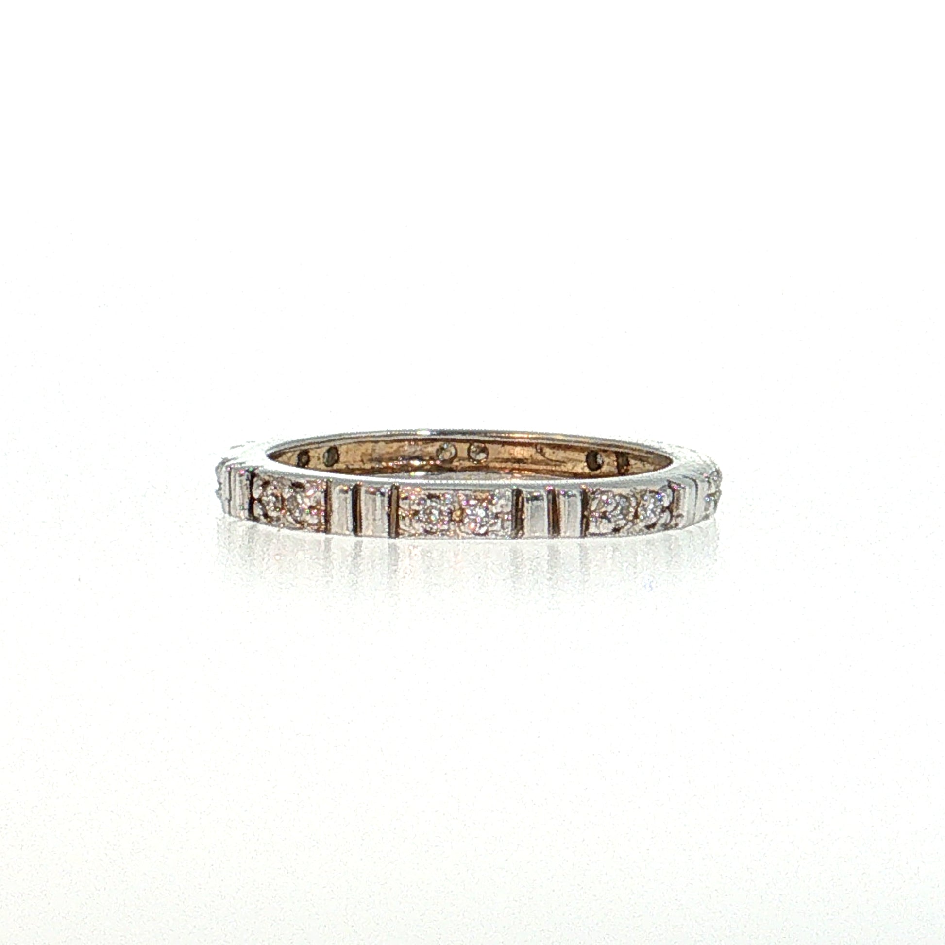 Diamond Eternity Wedding Band 18k White Gold