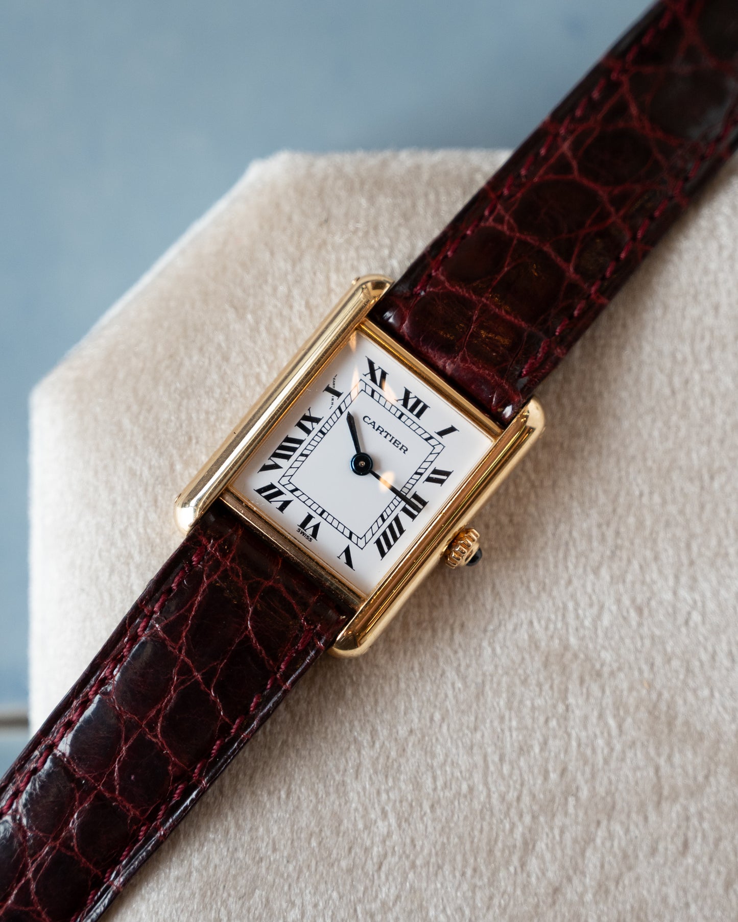 Cartier Tank Solo Small 18k Rose Gold Watch