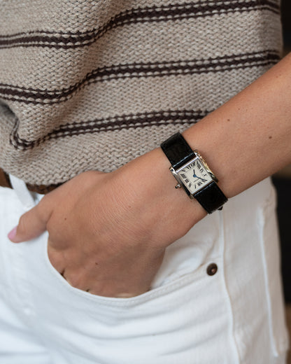 Cartier Tank Francaise Small 18k White Gold