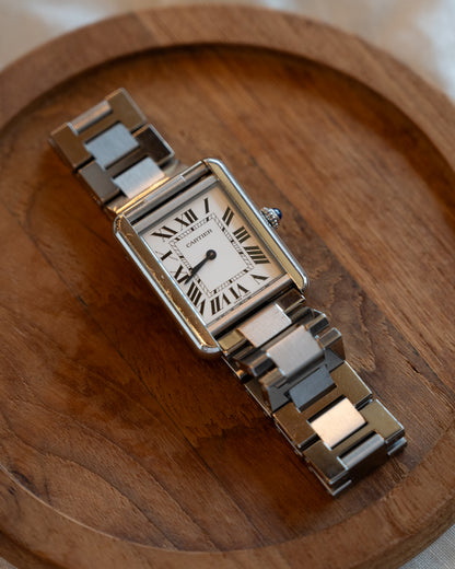 Cartier Tank Solo Stainless Steel Watch 31mm
