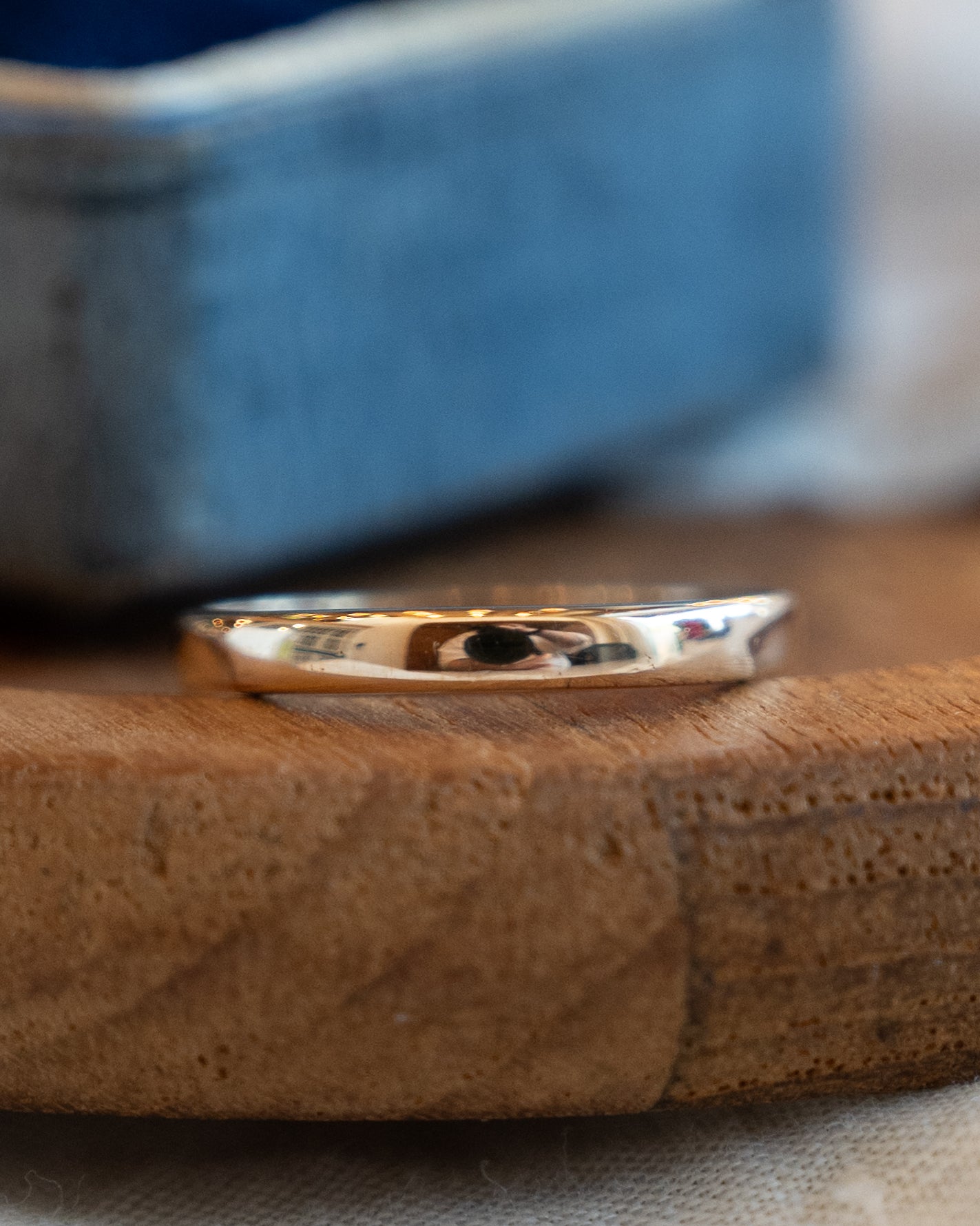 2.0mm Euro Wedding Band 14k Yellow Gold