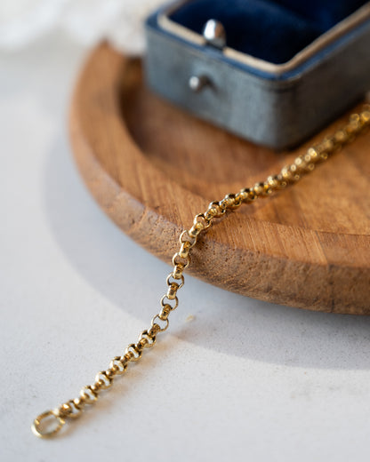 Rolo Chain Bracelet 14k Yellow Gold
