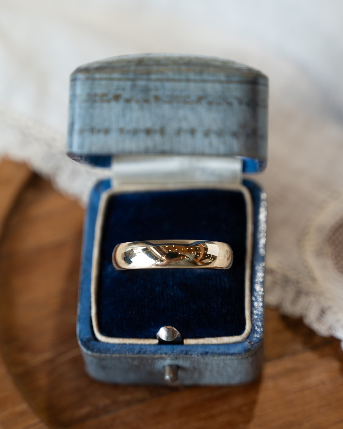 Men's Wedding Band 14k Yellow Gold