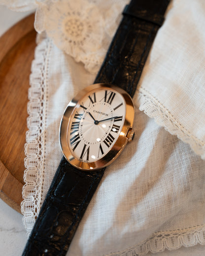 Cartier Baignoire XL 18k Rose Gold Manual