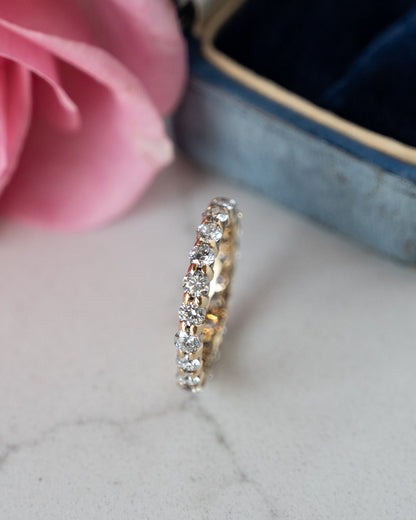 1.50 Diamond Eternity Band 14k Yellow Gold
