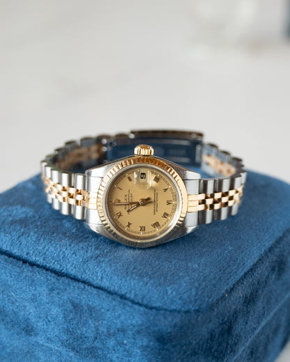1990 Rolex Datejust 69173 36mm Two-Tone 18k/Stainless Steel