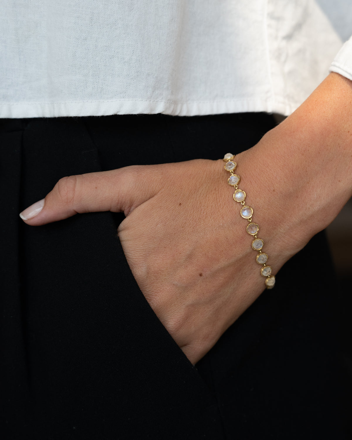 Irene Neuwirth Opal Bracelet 18k Yellow Gold