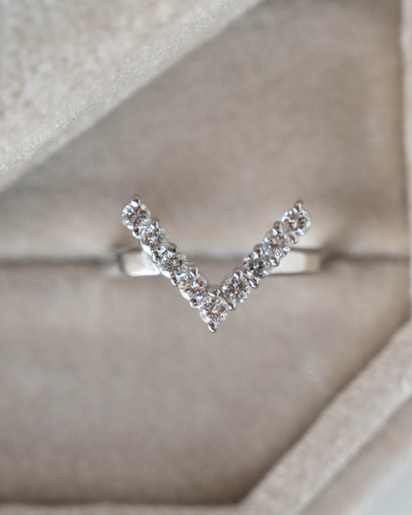.47 Diamond Contoured Wedding Band Platinum