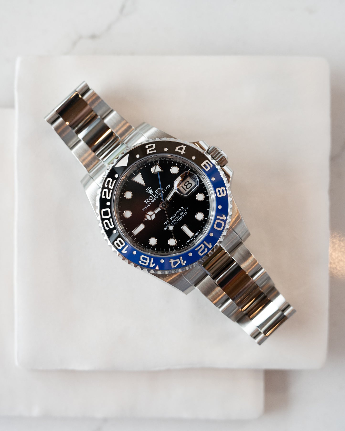 Rolex GMT Master II Batman Stainless Steel