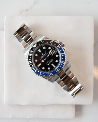 Rolex GMT Master II Batman Stainless Steel