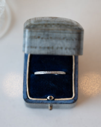 .25 Ritani Diamond Eternity Band 18k White Gold
