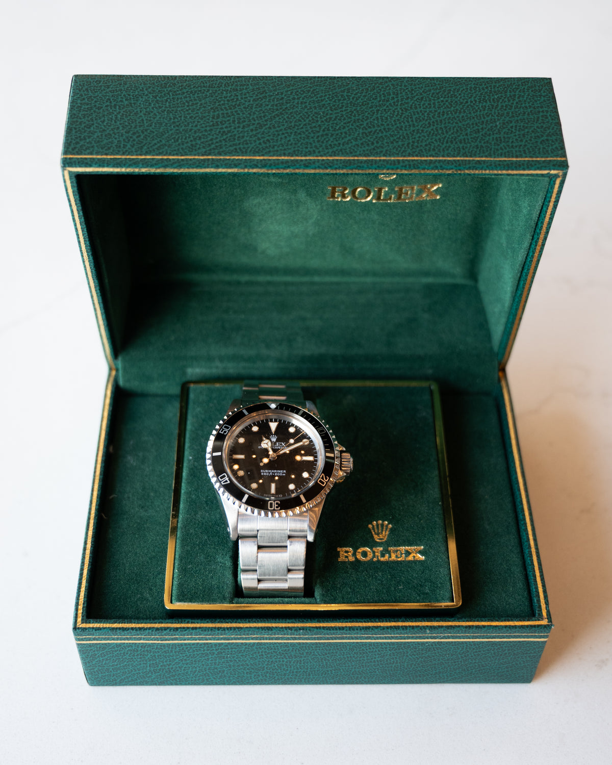 1984 Rolex Submariner No Date 5513 Stainless Steel