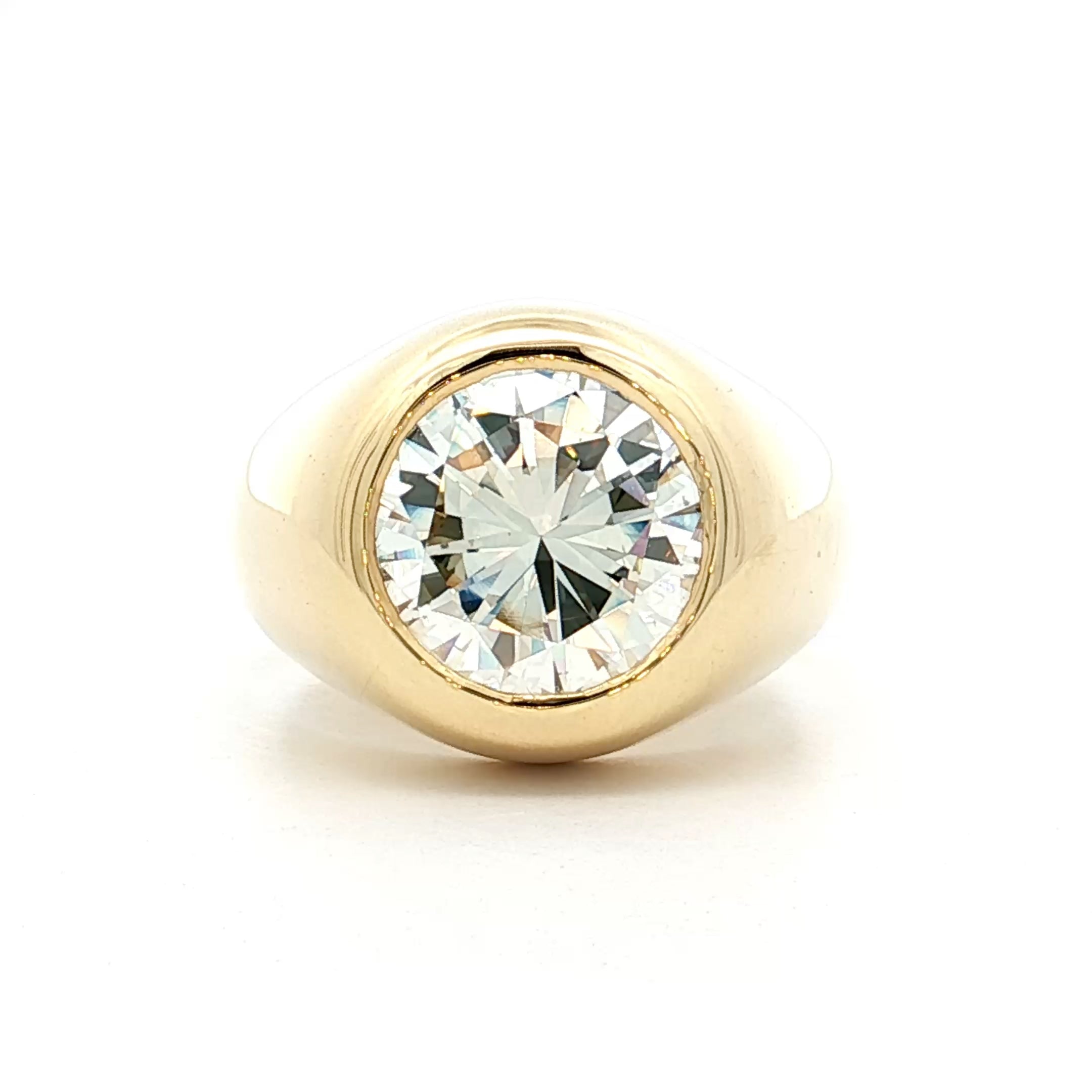 Eleanor R Diamond Filigree x Eleanor Leftwich 4 Carat Diamond Engagement Ring – Filigree ...