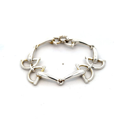Gucci Horsebit Link Bracelet in Sterling Silver