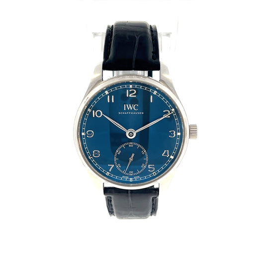 IWC Portuguese 40mm Stainless Steel Dark Blue Dial
