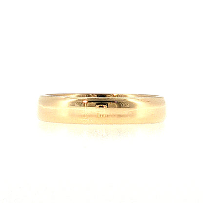 Men's Wedding Band 18k Yellow Gold