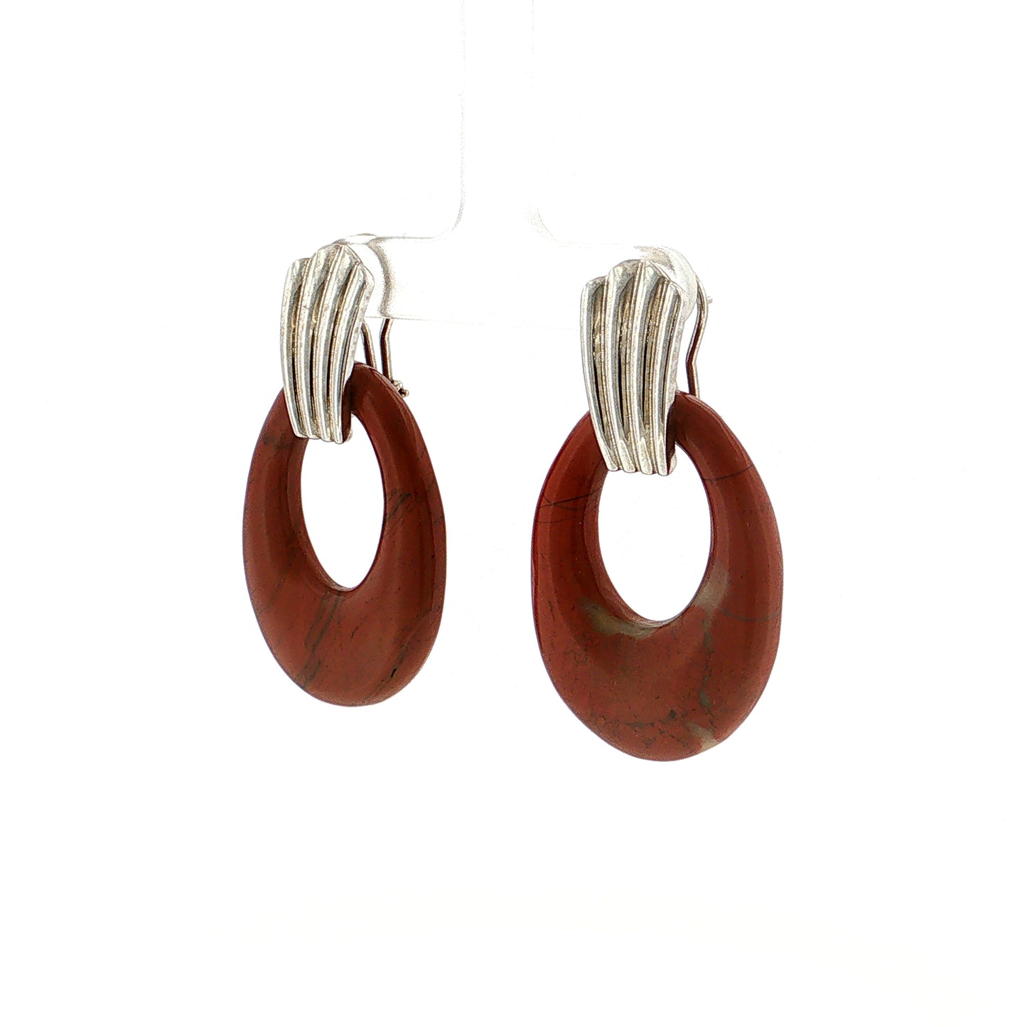 Eleanor Leftwich x Filigree Earrings Denim Lapis & Jasper in 14k