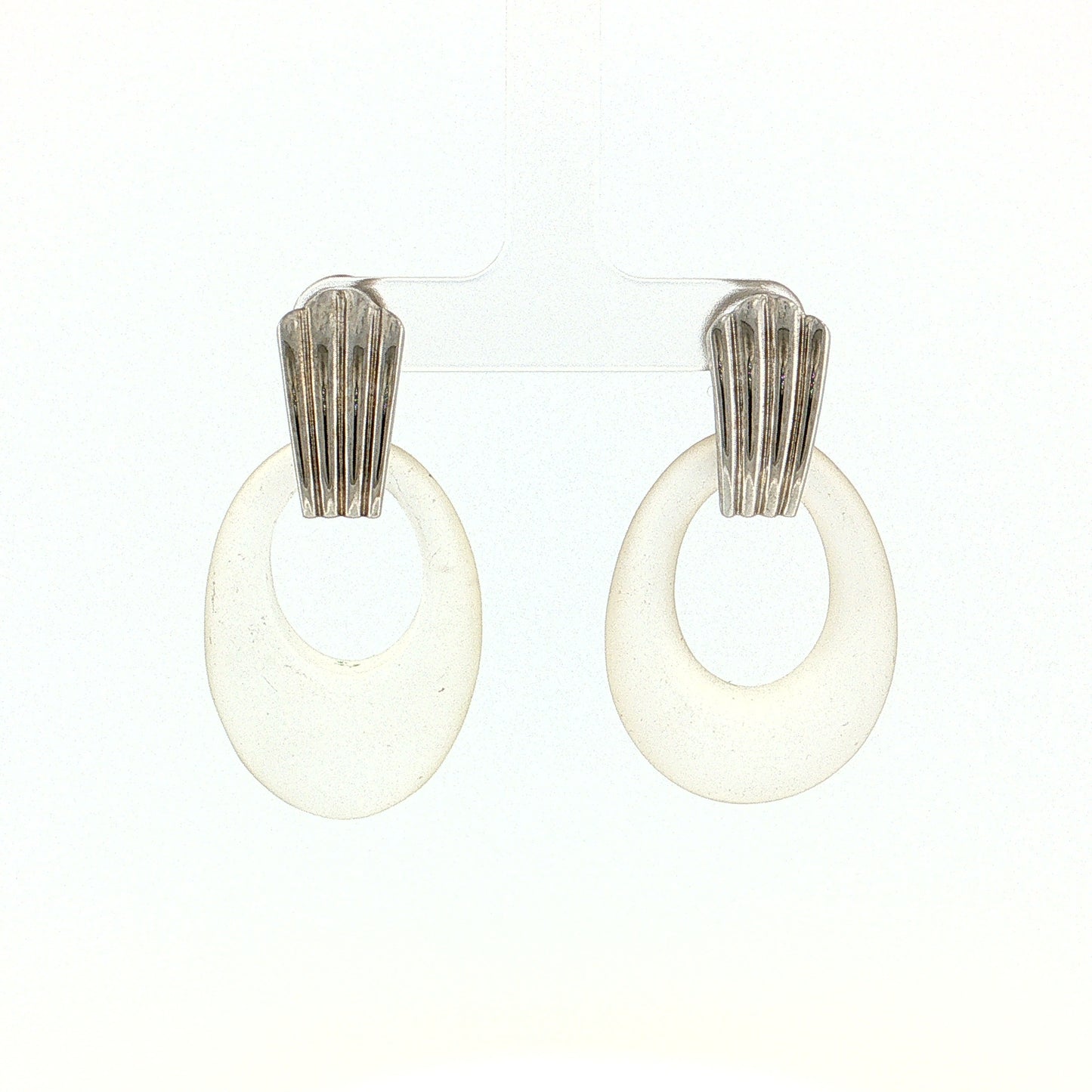 Eleanor Leftwich x Filigree Earrings Quartz Crystal & Black Onyx in 14k