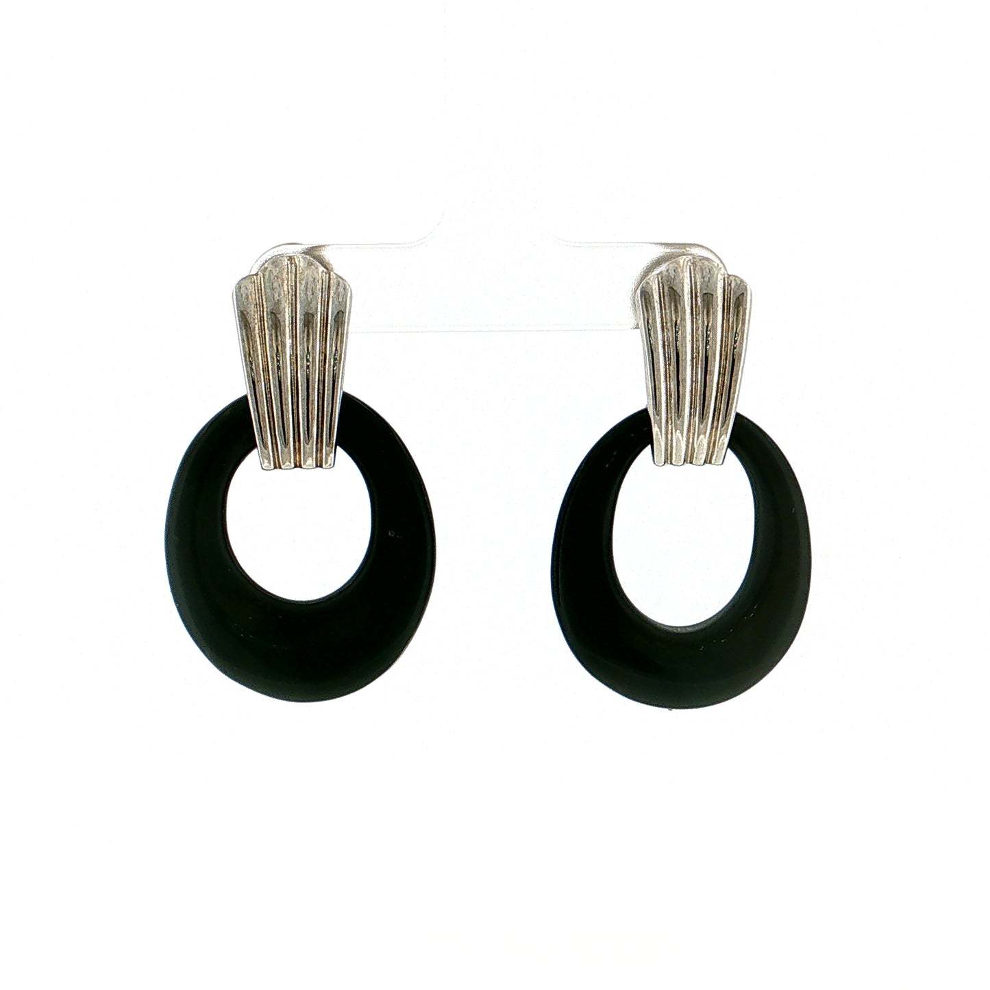 Eleanor Leftwich x Filigree Earrings Onyx & Carnelian in 14k