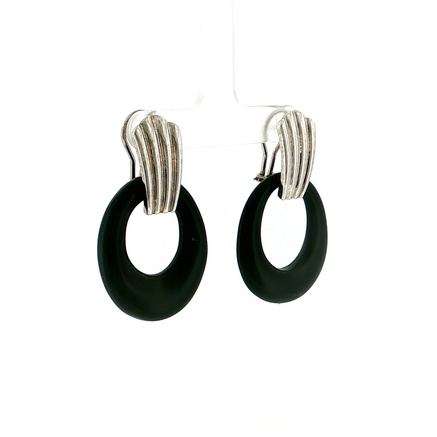 Eleanor Leftwich x Filigree Earrings Onyx & Carnelian in 14k