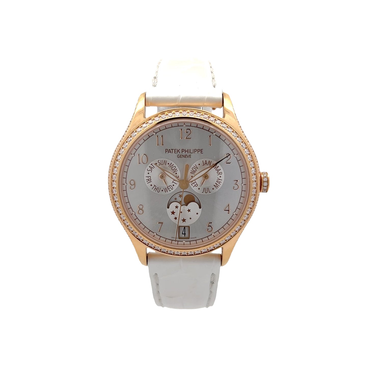 Patek Philippe Annual Calendar Diamond Bezel 4947R