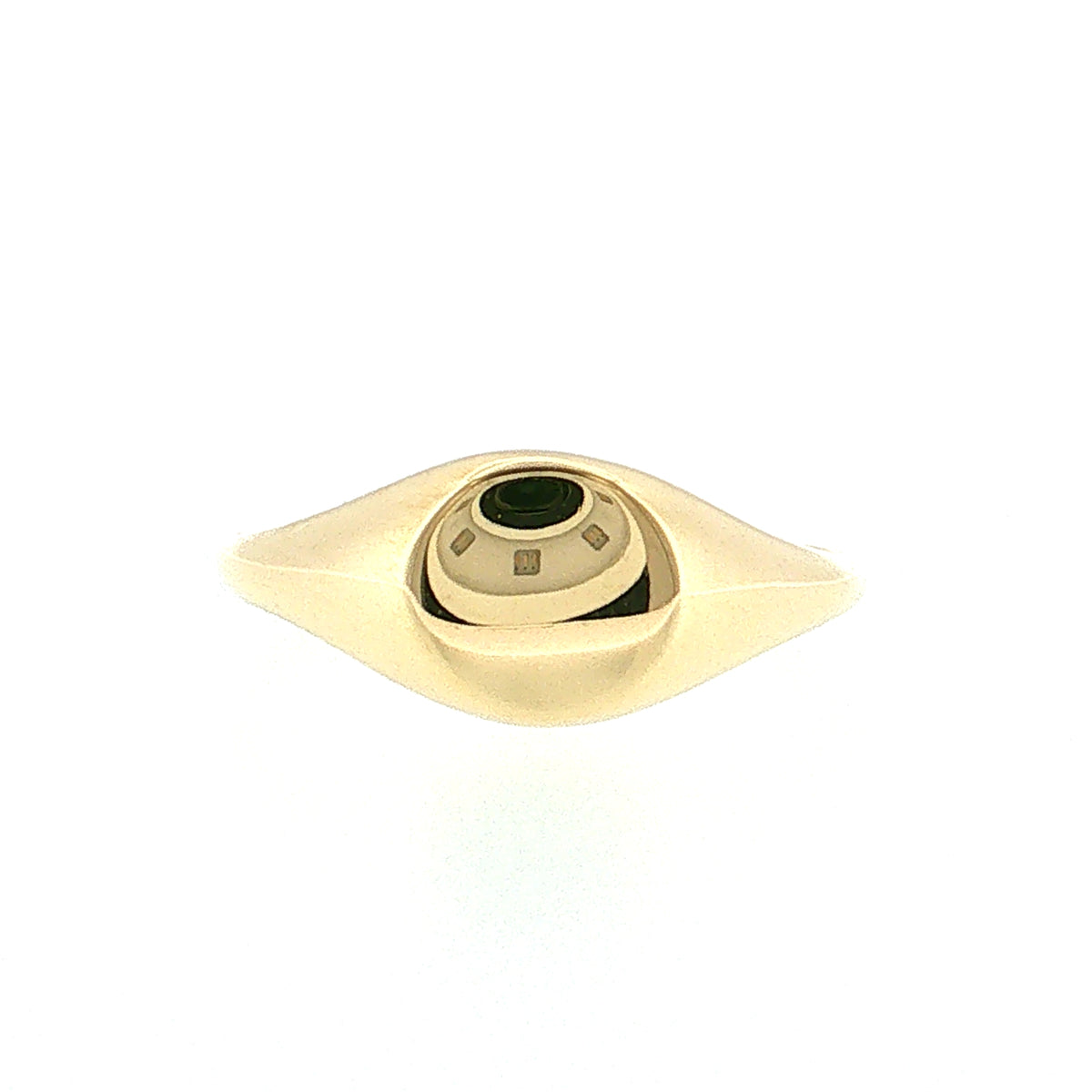 Ralph Lauren Men's Signet Ring 14k Yellow Gold