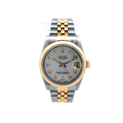 Rolex Datejust 68273 31mm Stainless Steel & 14k Yellow Gold
