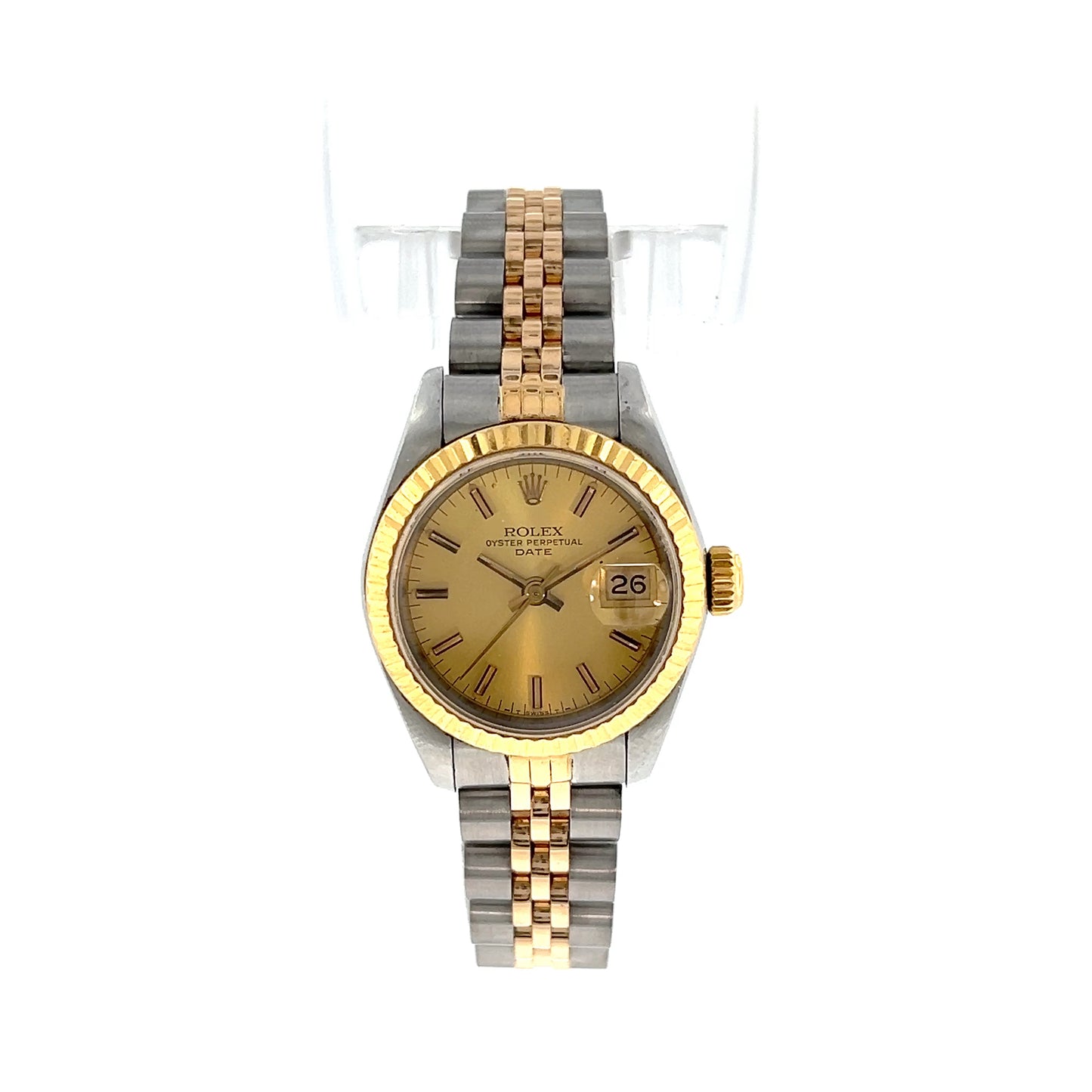 Rolex Oyster Perpetual Date 26mm Two-Tone 18k