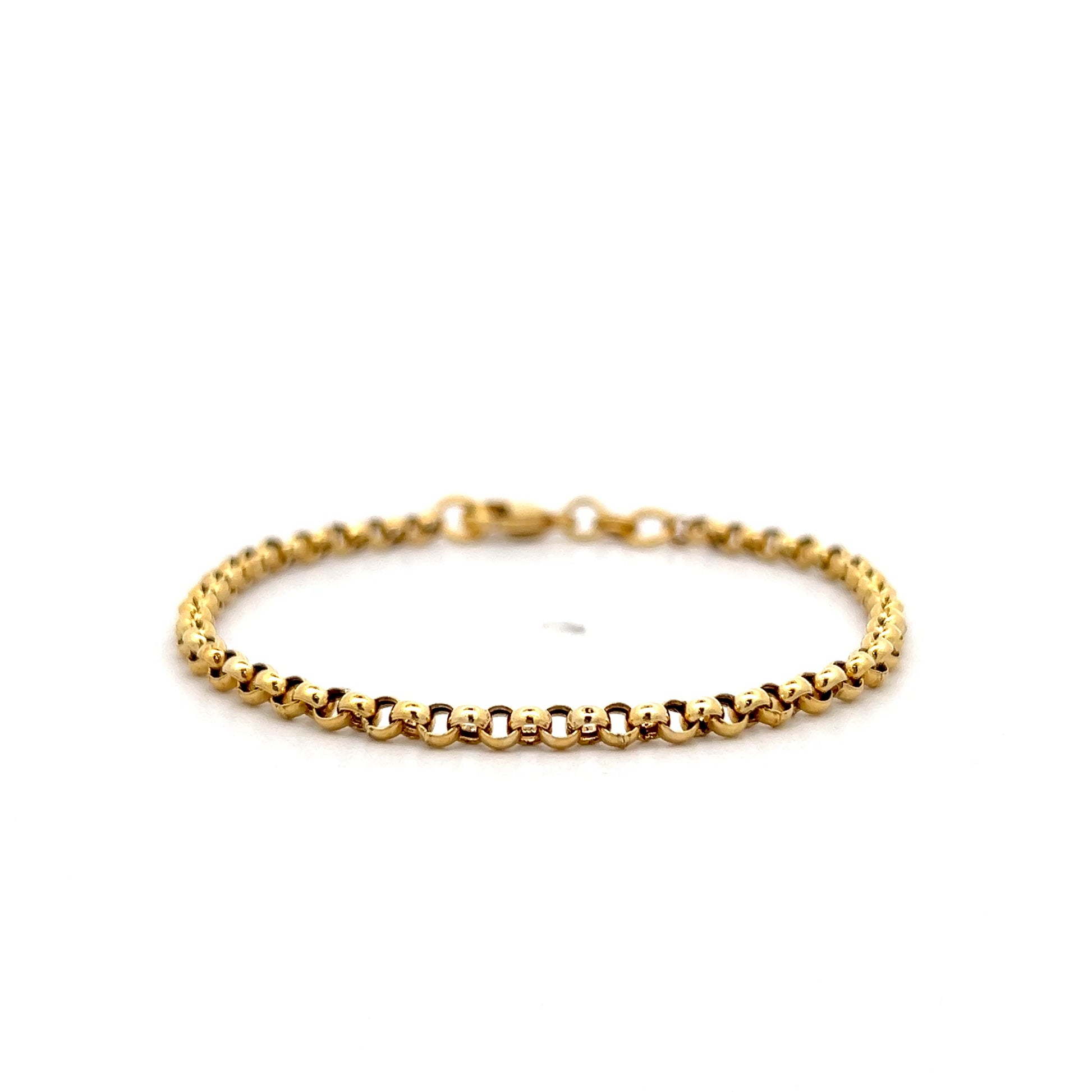 Rolo Chain Bracelet 14k Yellow Gold