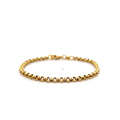 Rolo Chain Bracelet 14k Yellow Gold