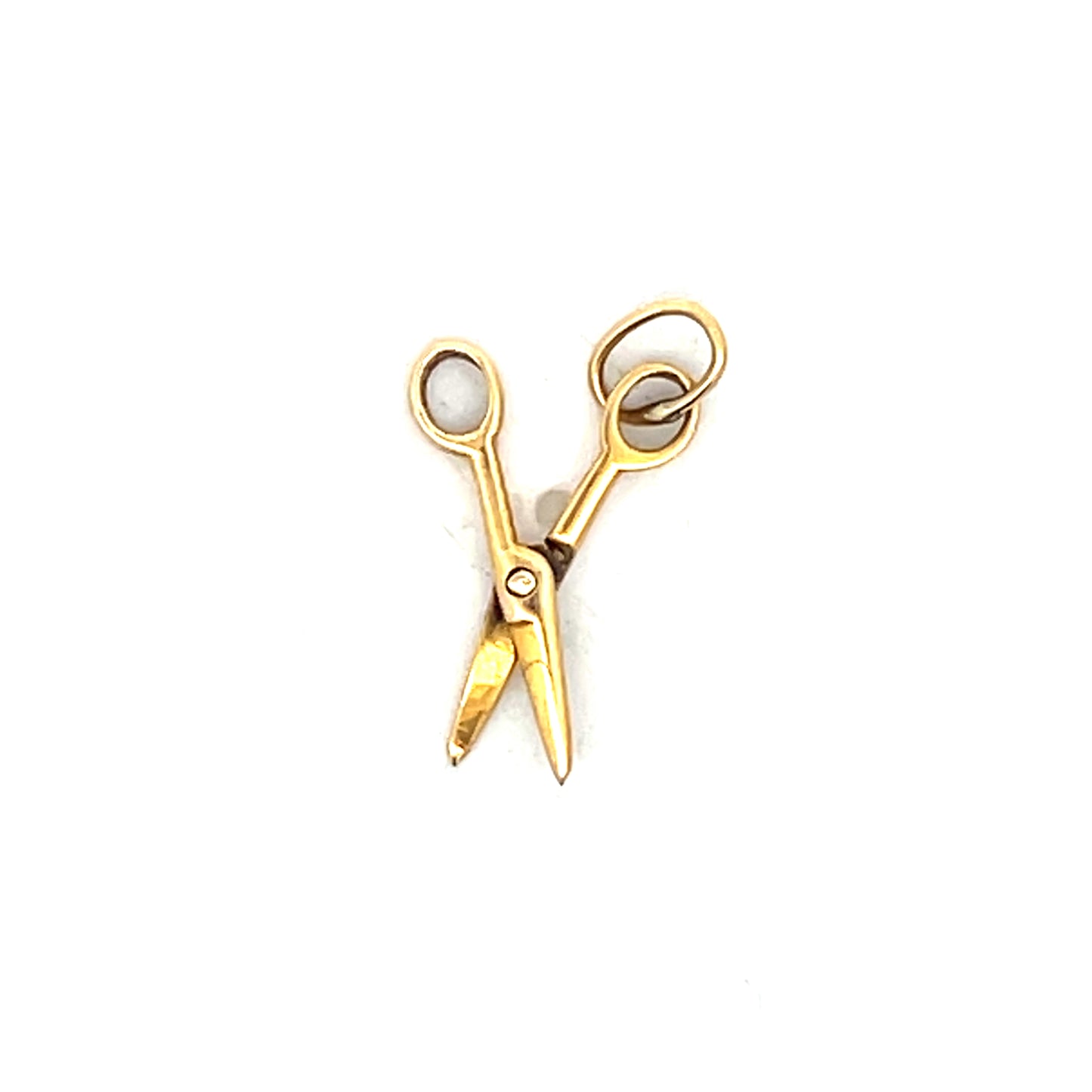 Scissor Charm in 14k Yellow Gold