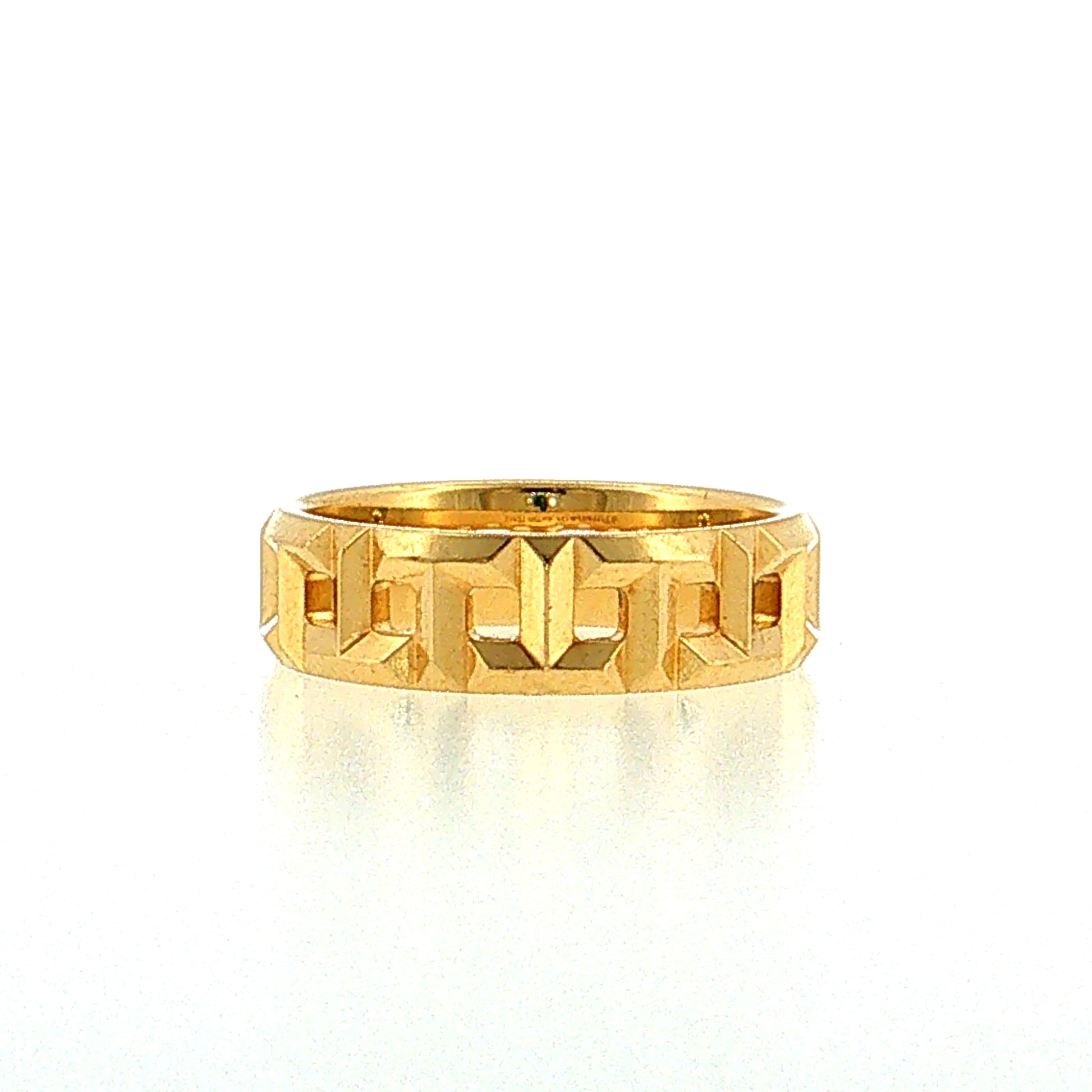 Tiffany & Co. T True Open Geometric Ring 18k Yellow Gold